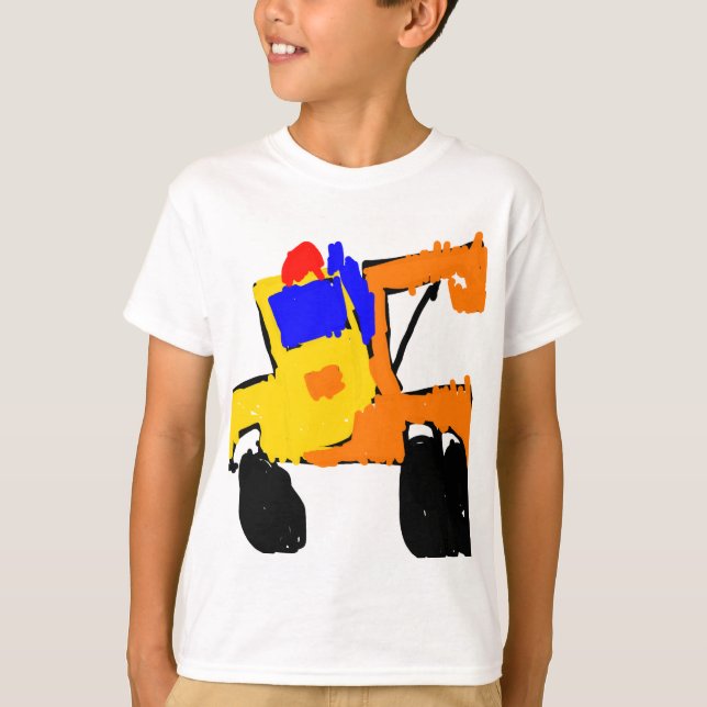 colourful abstract T-Shirt (Front)