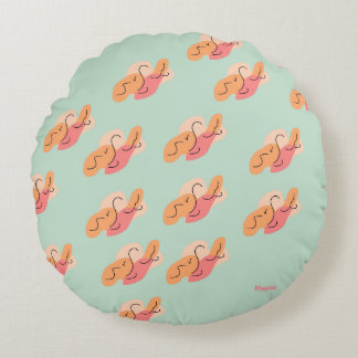 Colourful Abstract Throw Pillow