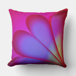  Colourful Abstract Throw Pillow