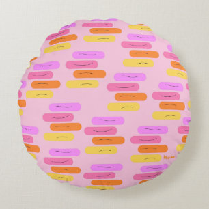 Colourful Abstract Throw Pillow