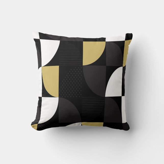 Colourful Abstract  Throw Pillow (Front)