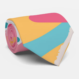 Colourful Abstract Tie