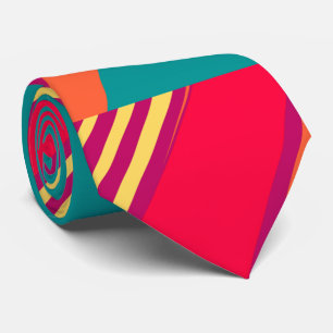 Colourful Abstract Tie
