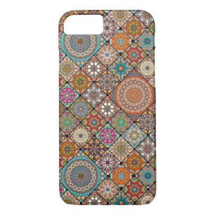 Colourful abstract tile pattern design Case-Mate iPhone case