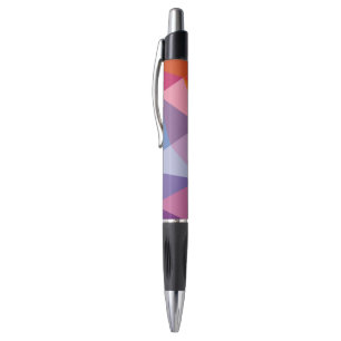 Colourful Abstract Triangle Pattern Pen