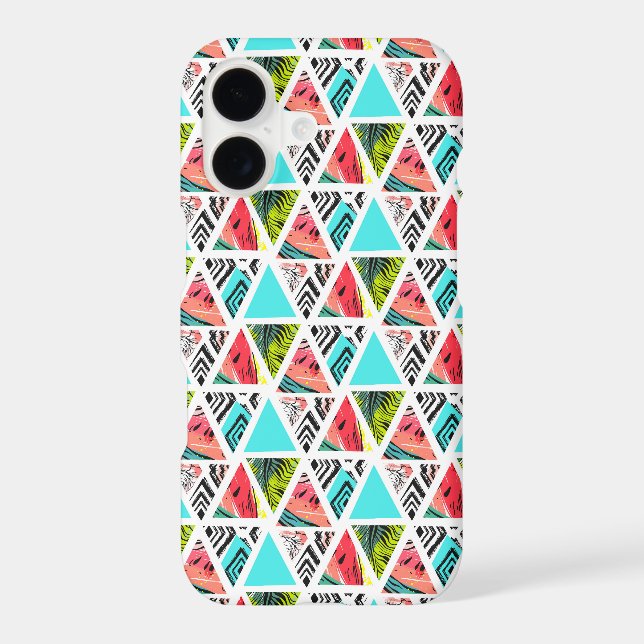 Colourful Abstract Tropical Pattern (Back)