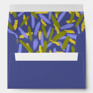 Colourful Abstract Unique Arch Wedding  Envelope