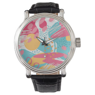 Colourful Abstract Watch
