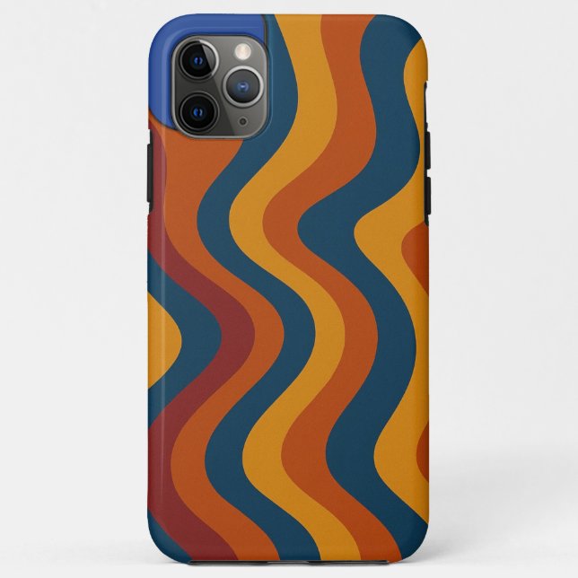 Colourful Abstract Waves Case-Mate Case-Mate iPhone Case (Back)