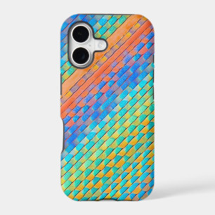 Colourful Abstract Woven Digital Pattern