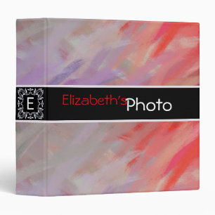 Colourful Acrylic Abstract Album Photo #11 Binder