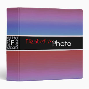 Colourful Acrylic Abstract Album Photo #6 Binder