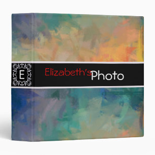 Colourful Acrylic Abstract Album Photo #9 Binder