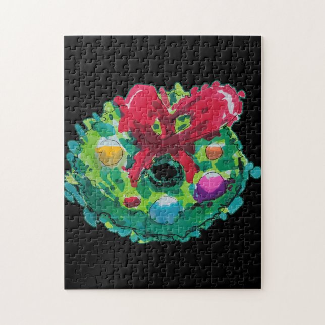 Colourful Advent Wreath Jigsaw Puzzle (Vertical)