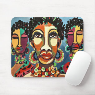 Colourful African Art Mousepad