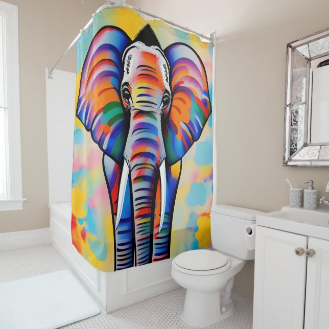 Colourful African Safari Elephant (In Situ)