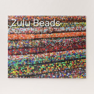 Colourful African Zulu Beads Jigsaw Puzzle