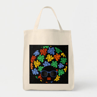 Colourful Afro Love Tote Bag