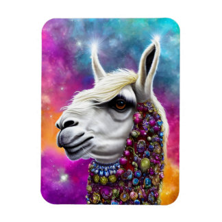 Colourful Alpaca Magnet