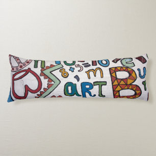 Colourful Alphabet Body Pillow