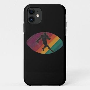 Colourful American football Artwork iPhone 11 Case