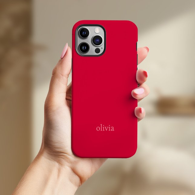 Colourful and Bold | Red and Pink Case-Mate iPhone Case (Creator Uploaded)