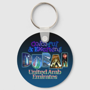 Colourful and Exciting Dubai Keychain
