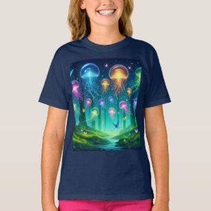 Colourful and flying octopuses T-Shirt