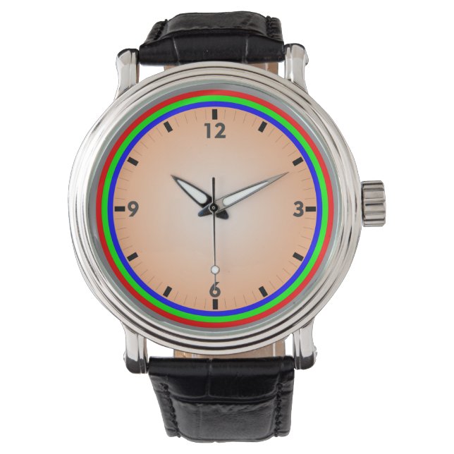 Colourful and Fun Rainbow Watch (Front)