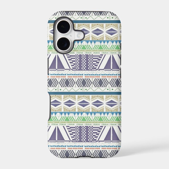 Colourful and Unique Aztec Art iPhone 5 Case (Back)