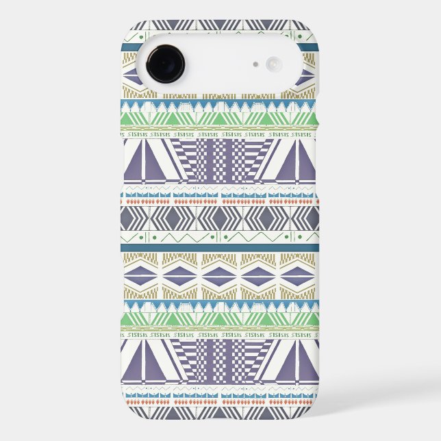 Colourful and Unique Aztec Art iPhone 6 case (Back)