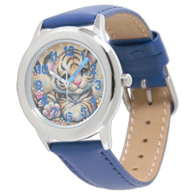  Colourful Animal-Themed Children's Watch (Angled)