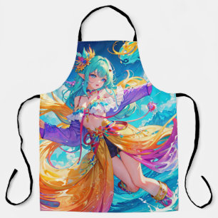 Colourful/anime/cartoon  apron