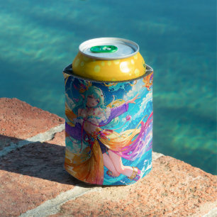 Colourful/anime/cartoon  can cooler