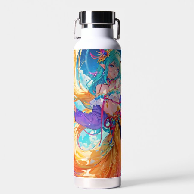 Colourful/anime/cartoon  water bottle (Front)