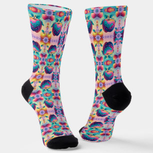 Colourful apple socks