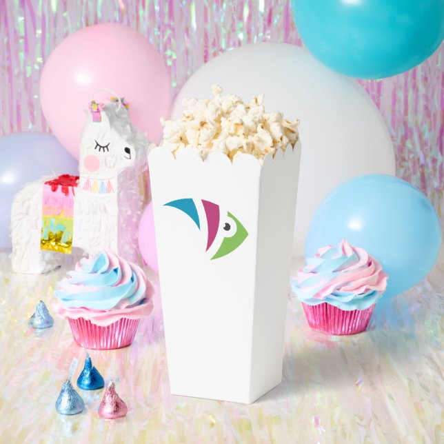 colourful aquarium fish illustration design favor box (Party)