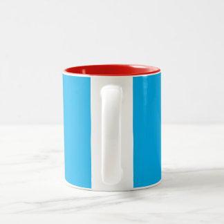 Colourful Architectural Drawing Two-Tone Coffee Mug