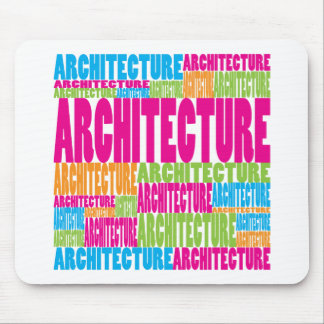 Colourful Architecture Mouse Pad