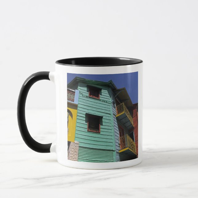 Colourful architecture of La Boca neighbourhood Mug (Left)