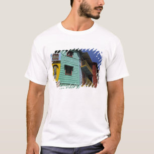 Colourful architecture of La Boca neighbourhood T-Shirt