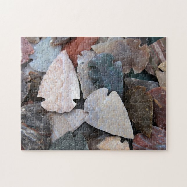 Colourful Arrowheads Photo; Jigsaw Puzzle (Horizontal)