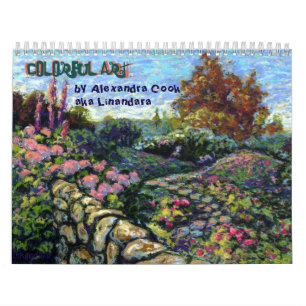 Colourful Art by Alexandra Cook aka Linandara Calendar