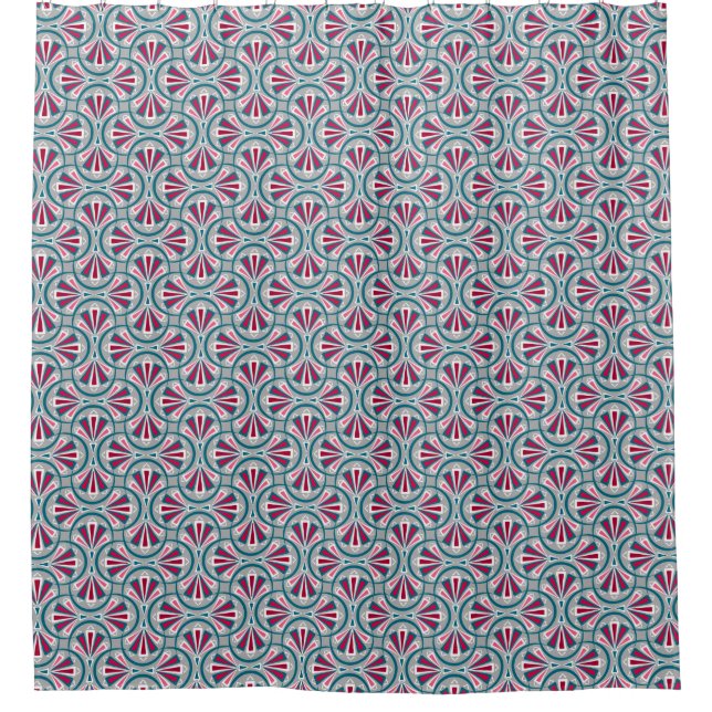Colourful art deco pattern. (Front)