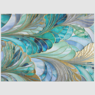 Colourful Art Deco Tissue Paper