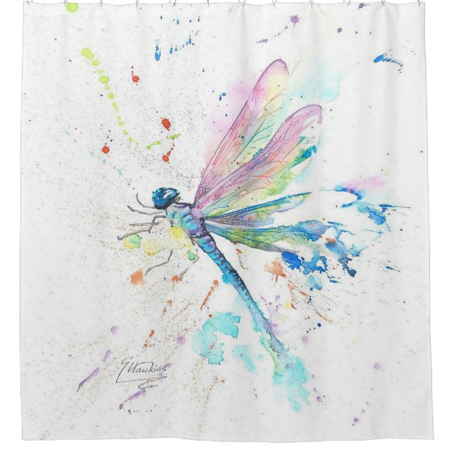 Colourful Art Dragonfly Design | Animal Gift (Front)