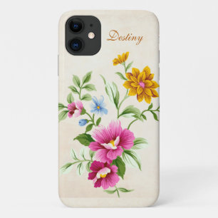 Colourful Art Floral Bouquet iPhone 11 Case