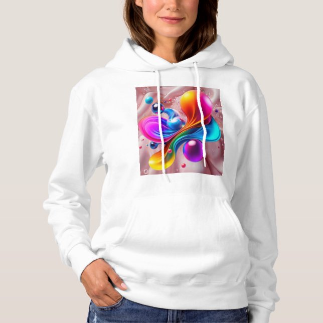 Colourful Art  Hoodie (Front)