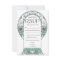 Colourful Art Nouveau Wedding RSVP Cards (Set #2)