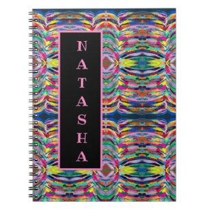 Colourful artist palette    notebook